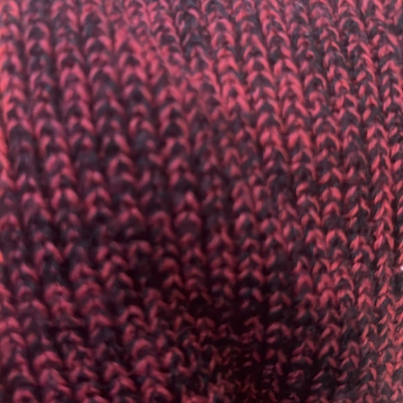 Herringbone sweater Red and black size M - Picture 4 of 4